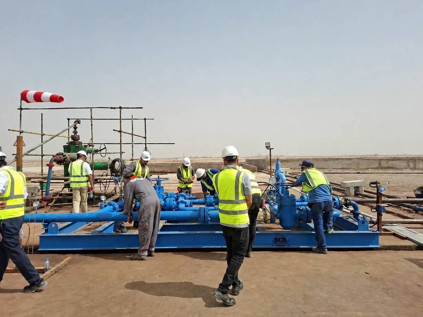 استفاده از تسهیلات سرچاهی پیش‌ساخته (Skid Mounted Wellhead Facility) با هدف کاهش زمان راه‌اندازی چاه برای نخستین‌بار 